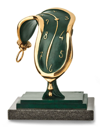 Dance Of Time II by Salvador Dali - Bronze Sculpture sized 6x12 inches. Available from Whitewall Galleries
